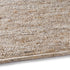 Wollteppich Natur | Reine Schur-Wolle Handweb Teppich im Skandinavischen Design | Sand